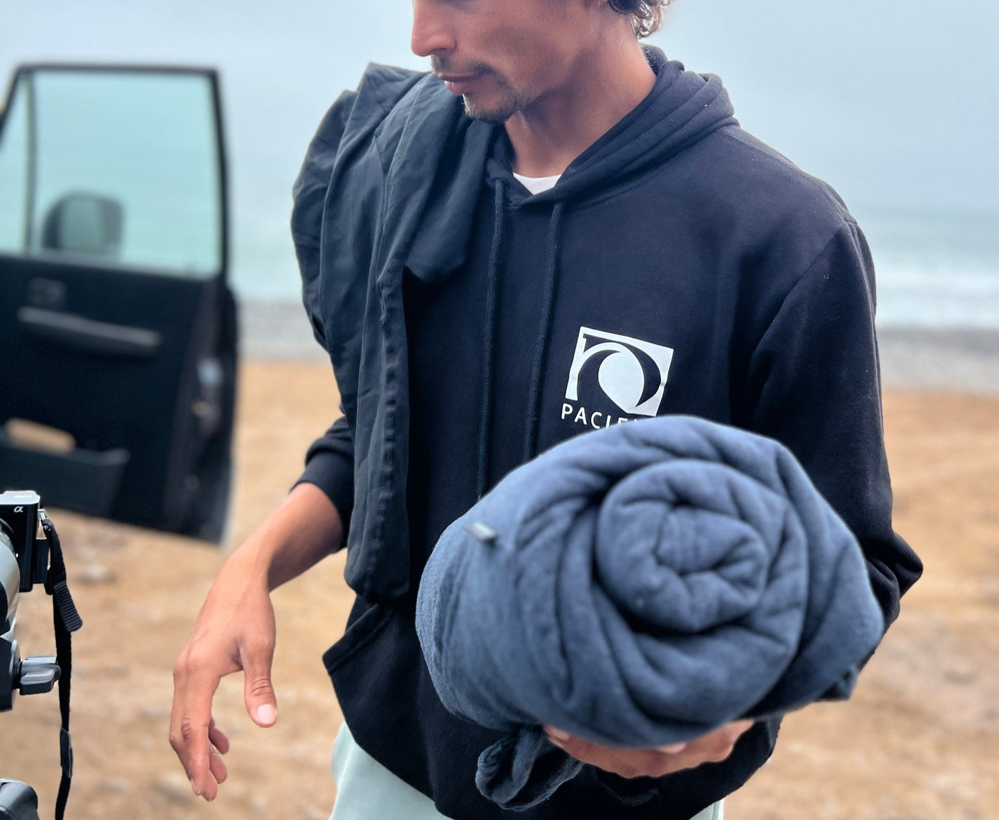Poncho Camden Negro