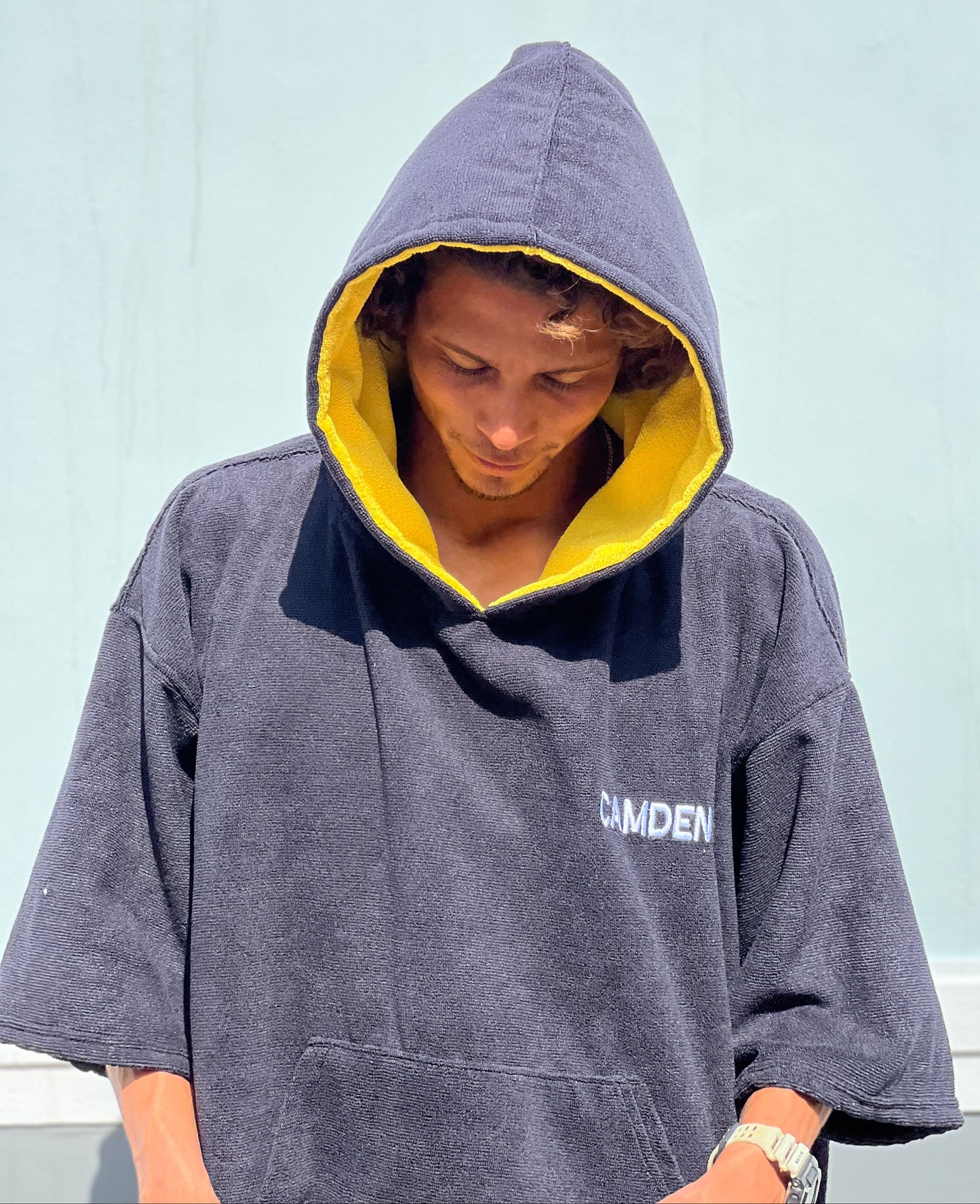 Poncho Camden Negro
