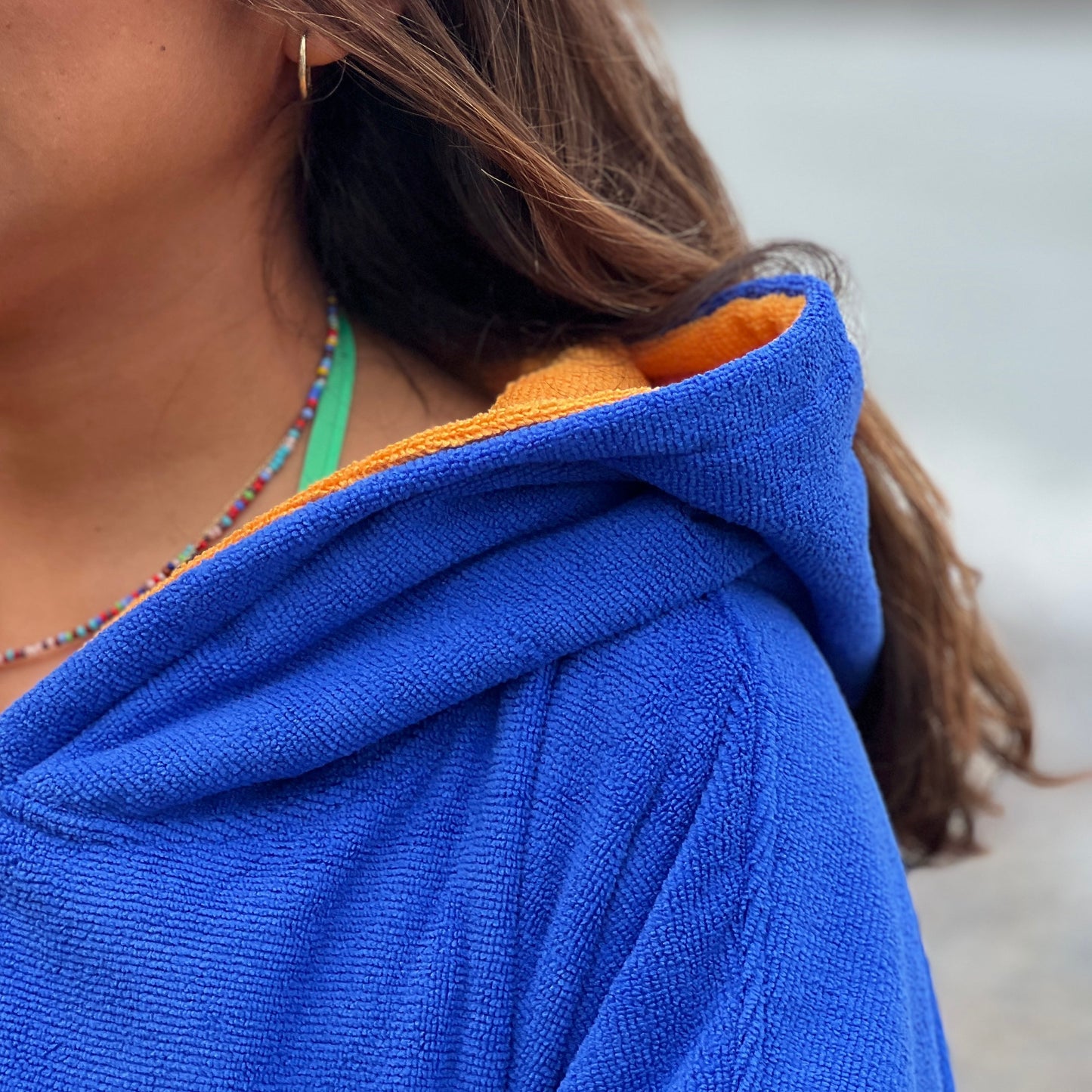 Poncho Camden Azulino