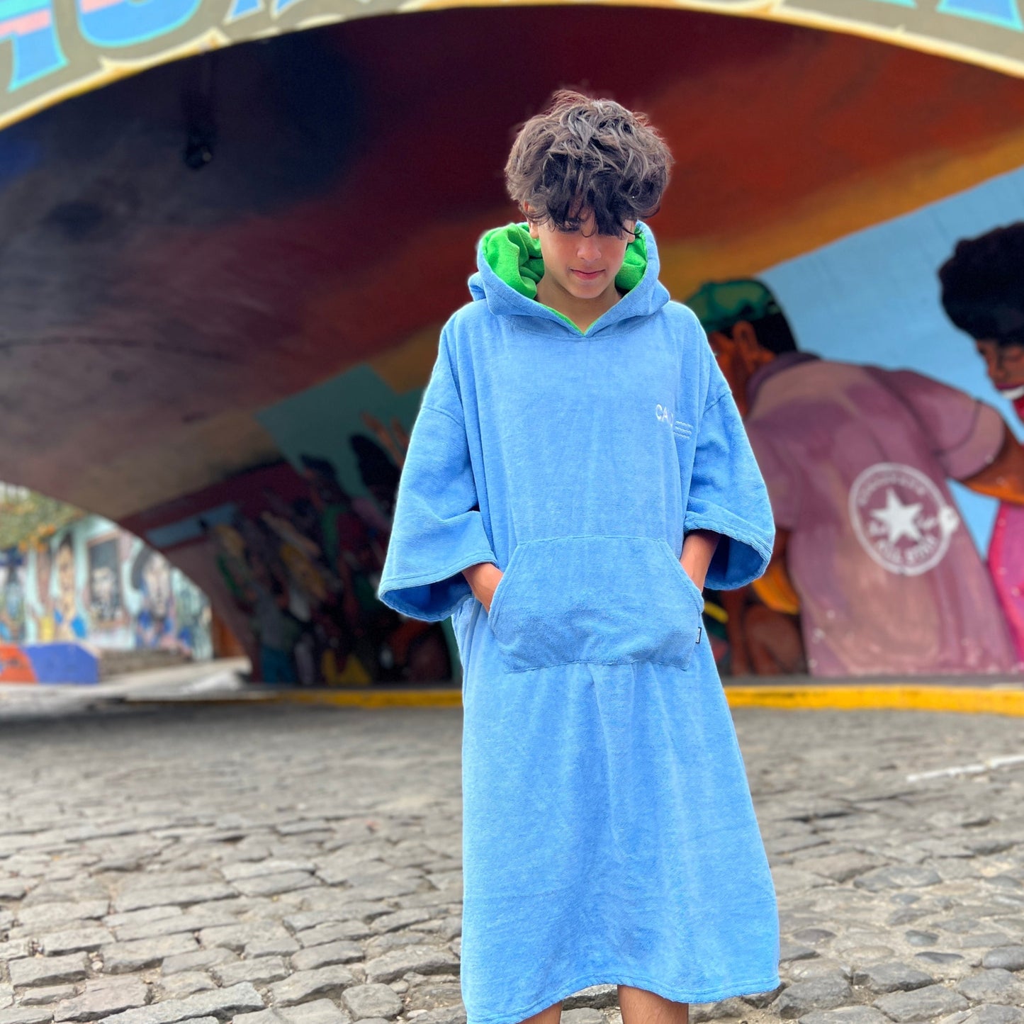 Poncho Camden Celeste.