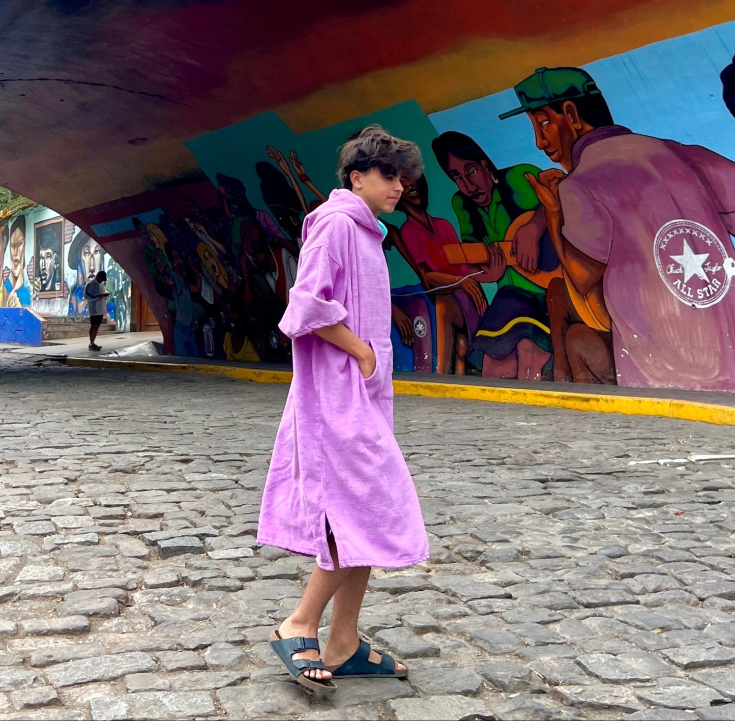 Poncho Camden Lila