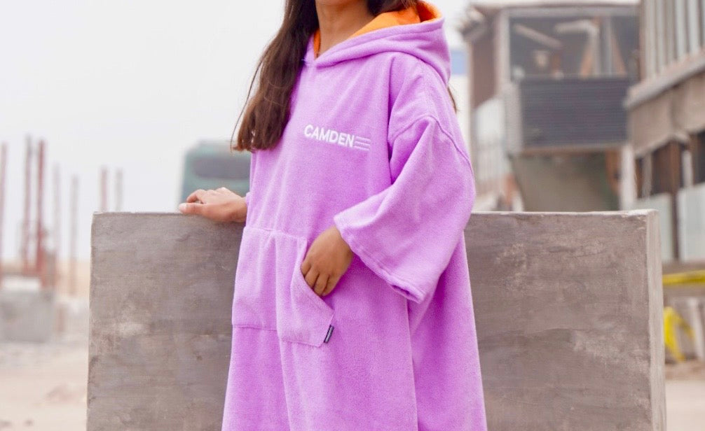 Poncho Camden Lila