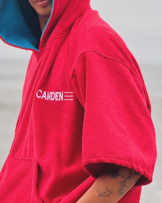 Poncho Camden Rojo
