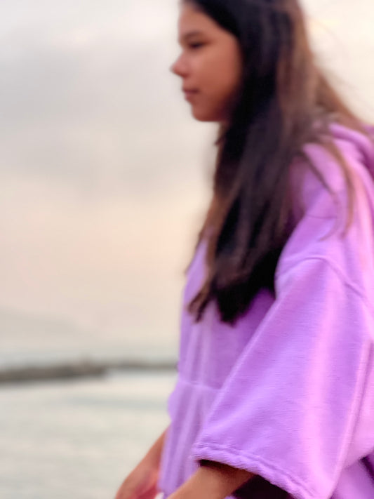 Poncho Camden Lila