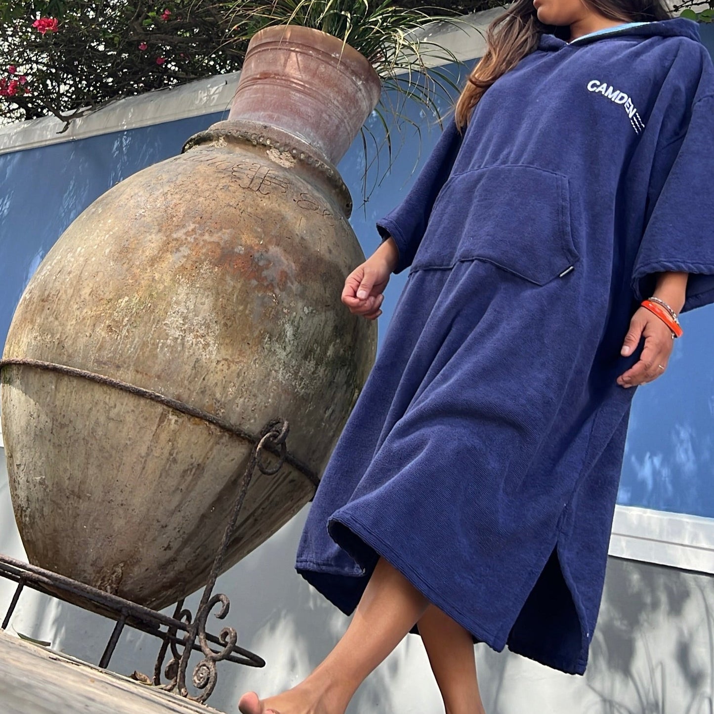 Poncho Camden Azul Marino