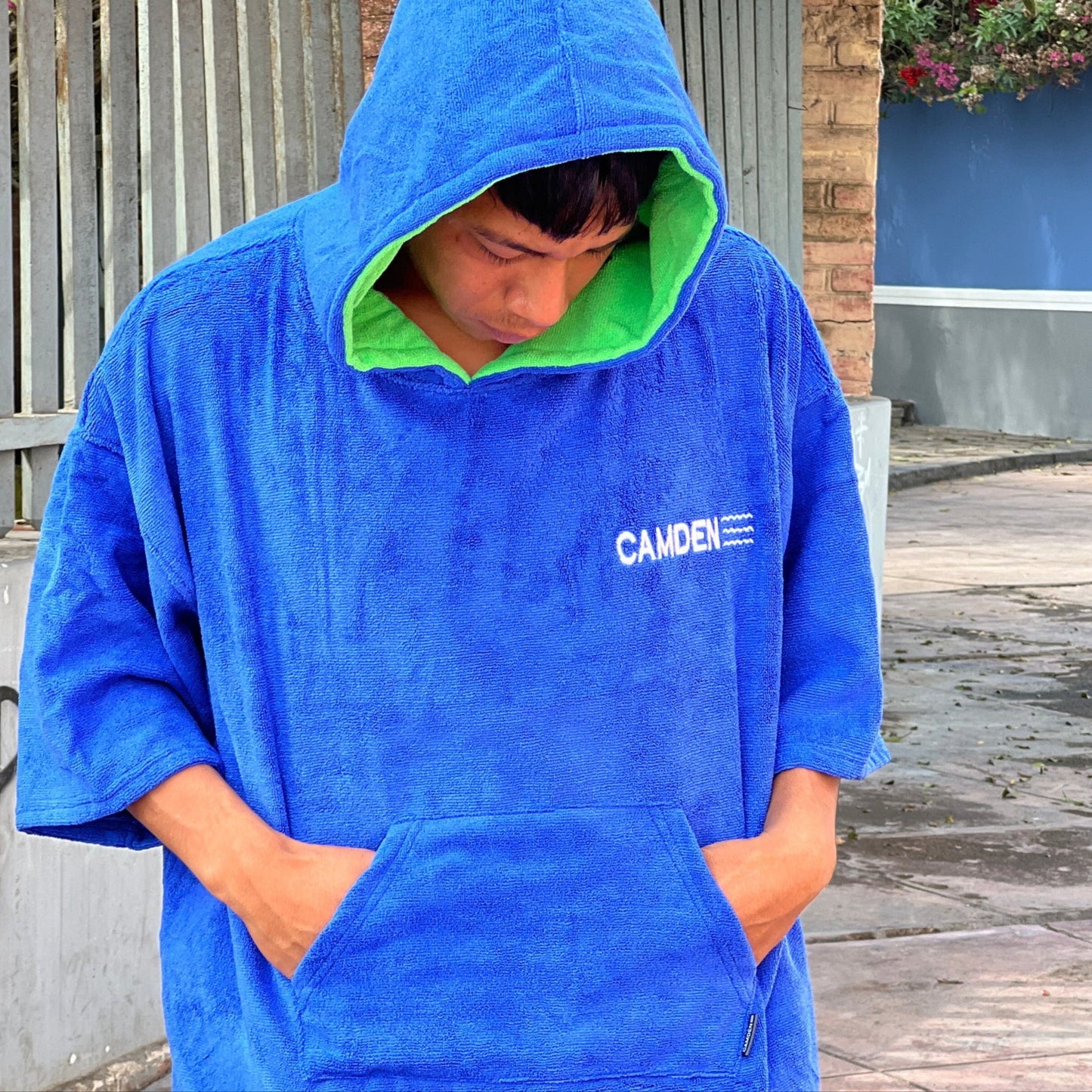 Poncho Camden Azulino