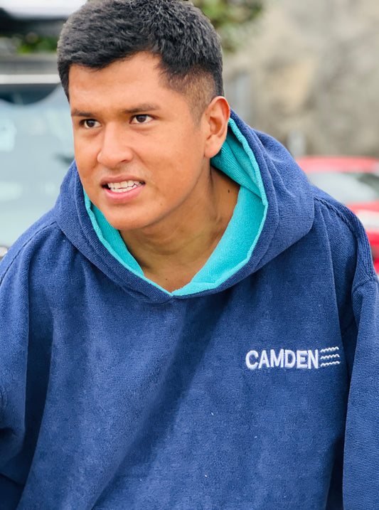 Poncho Camden Azul Marino