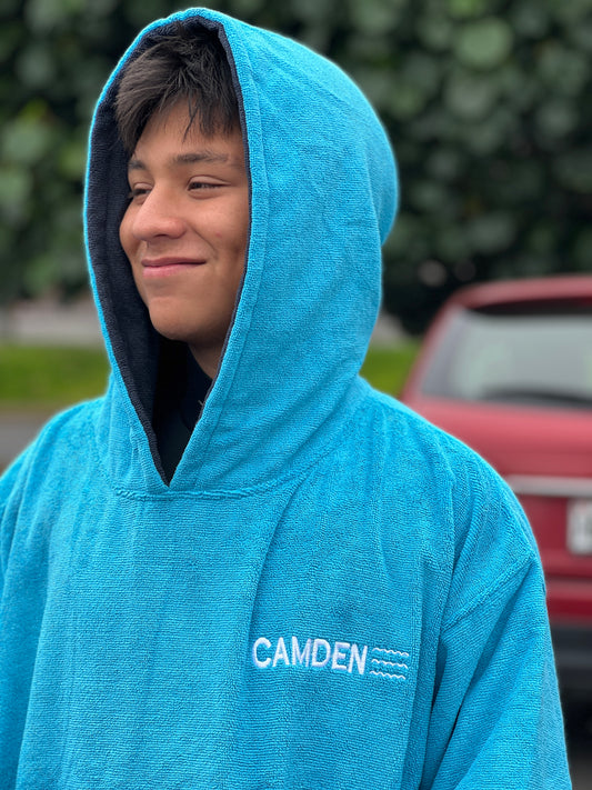 Poncho Camden Turquesa