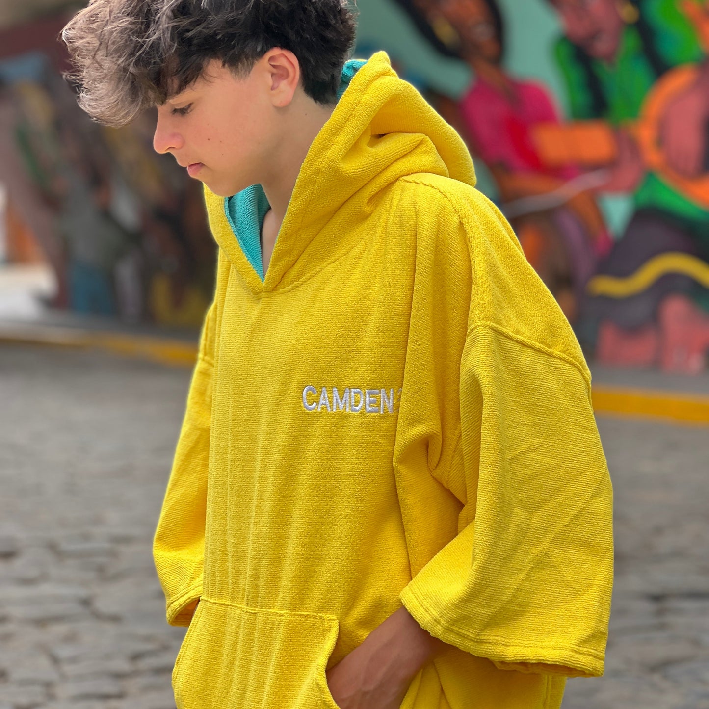 Poncho Camden Amarillo