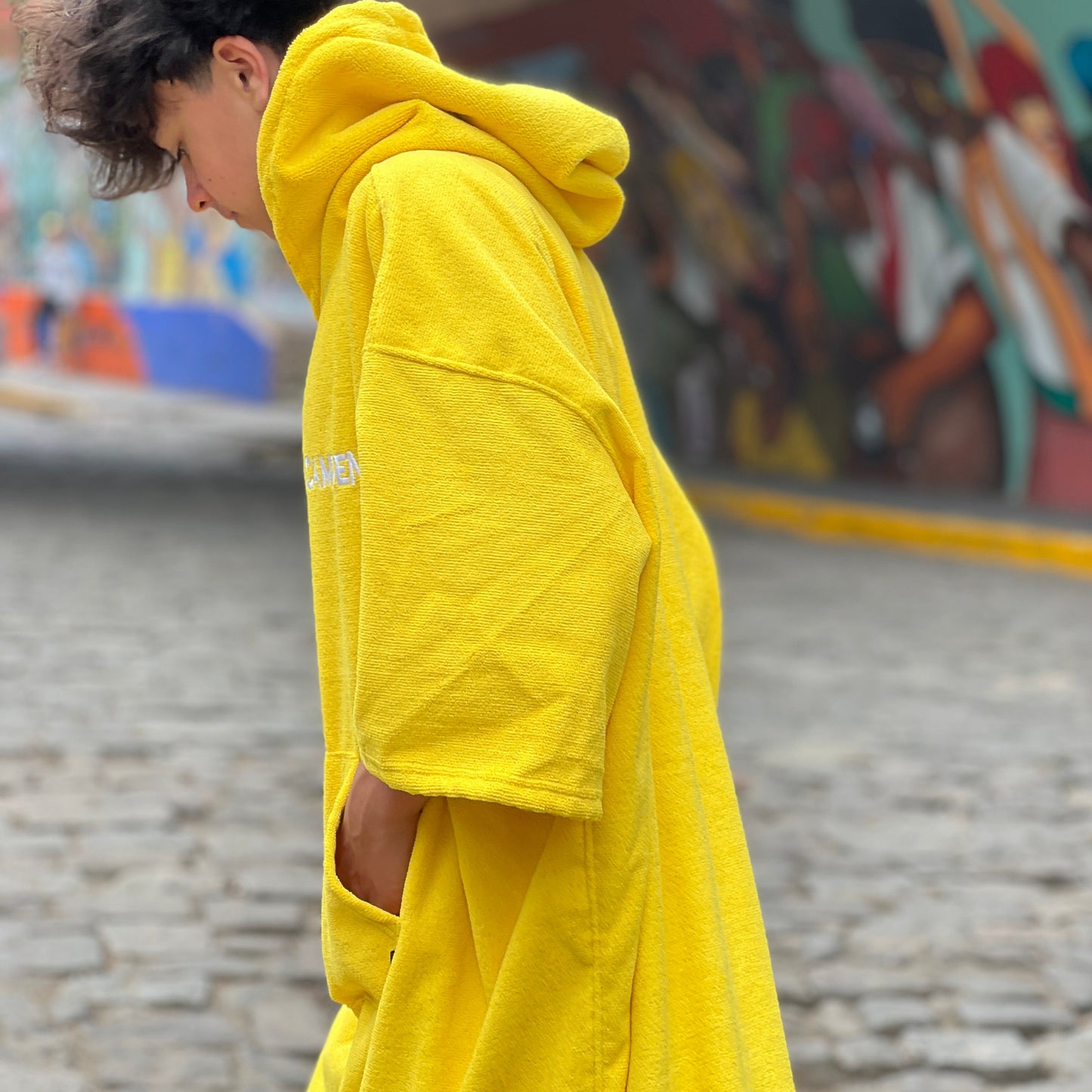 Poncho Camden Amarillo