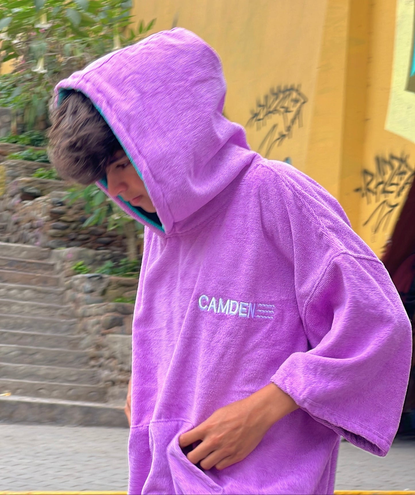 Poncho Camden Lila
